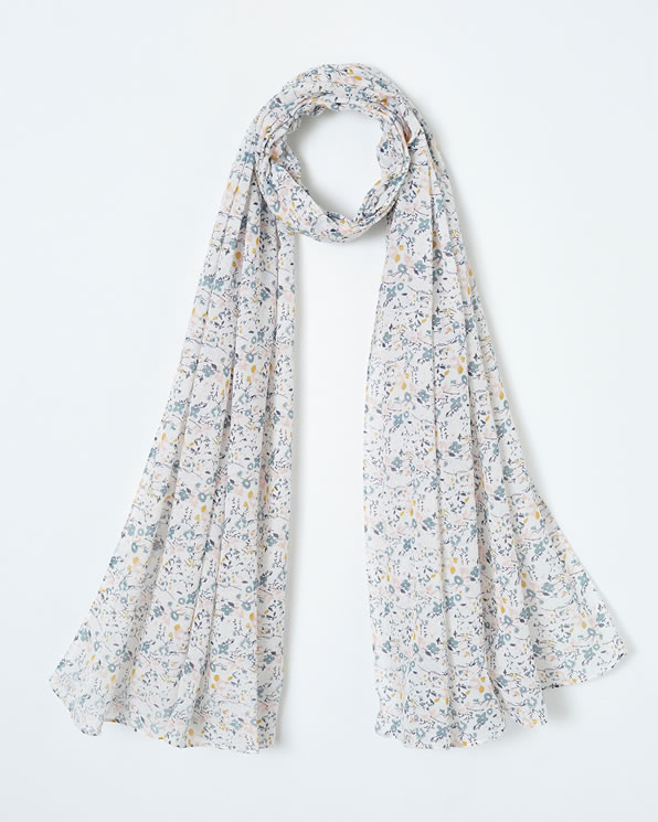 Foulard fleuri