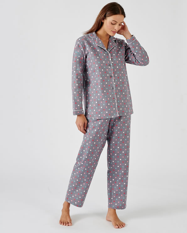 Pyjama flanelle coton imprimé