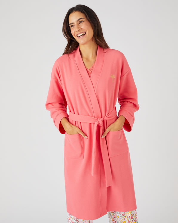 Robe de chambre maille gaufree Peignoirs Damart Luxembourg