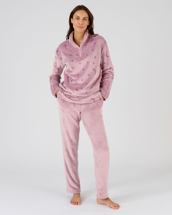 Pyjama Thermolactyl en maille reliéfée