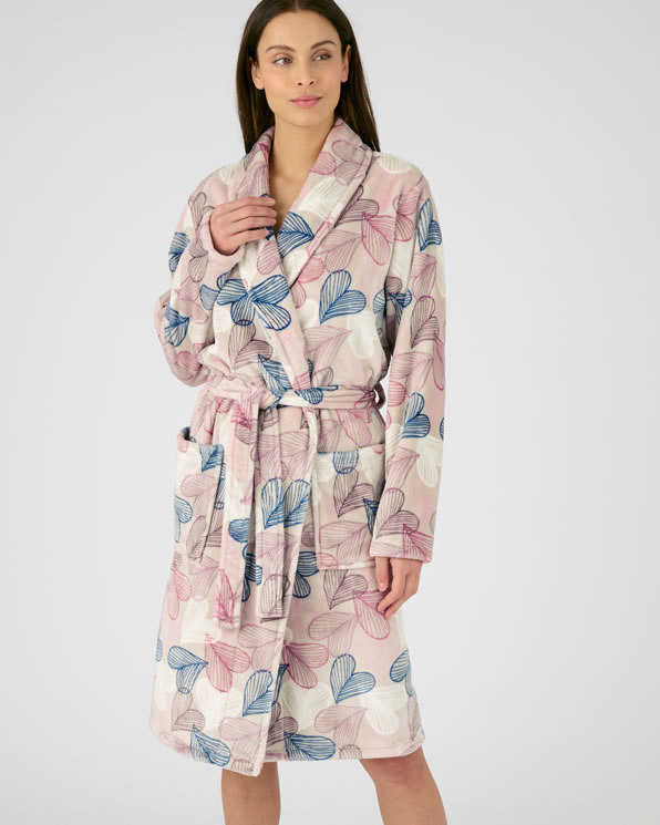 Robe de chambre Thermolactyl en maille moelleuse