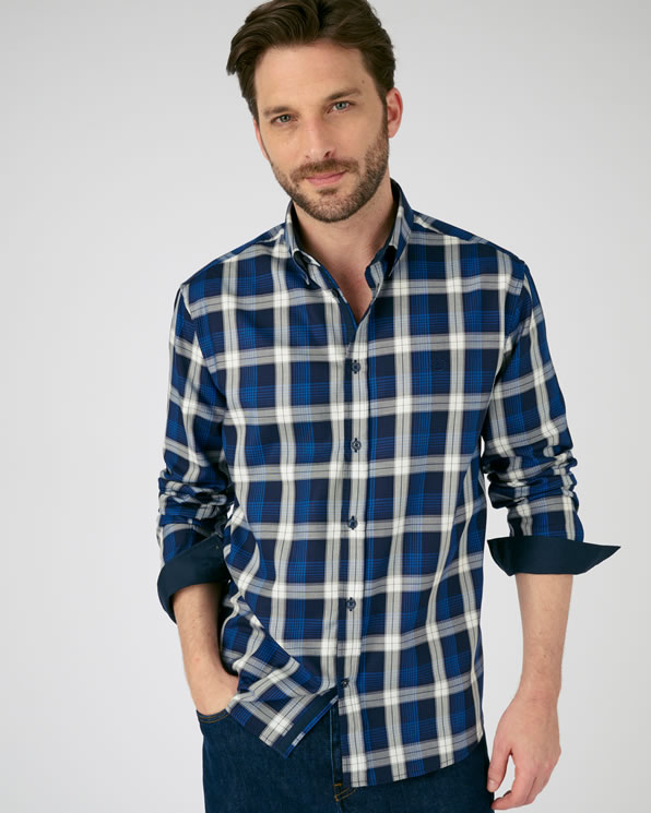 Chemise carreautée sales