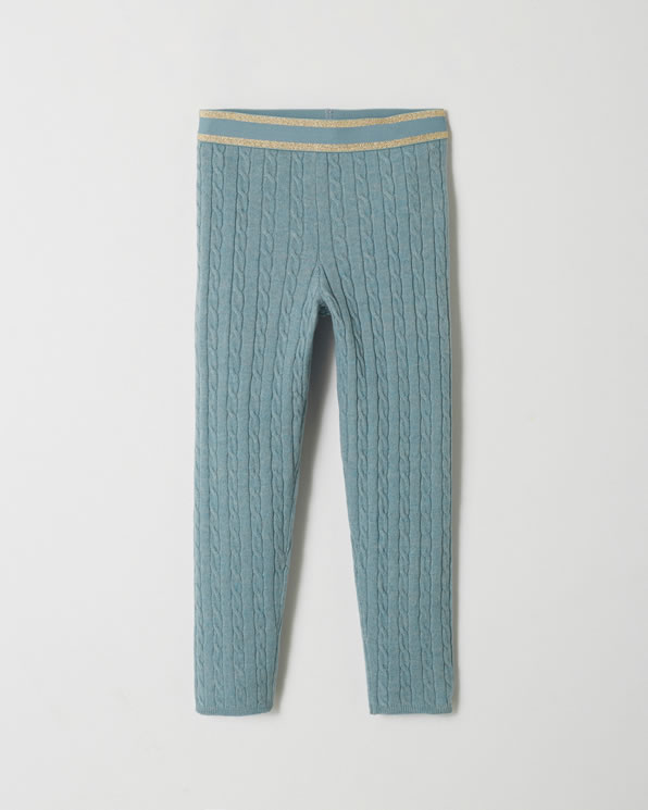 Legging maille torsadée store