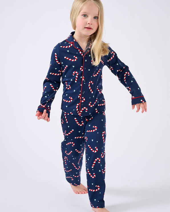 Pyjama de Noël enfant en maille jersey pur coton