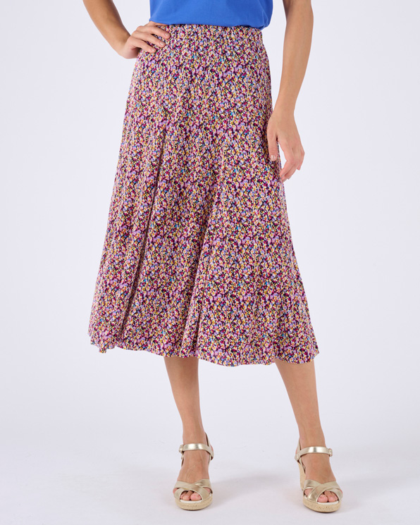 Jupe plissé permanent enfilable