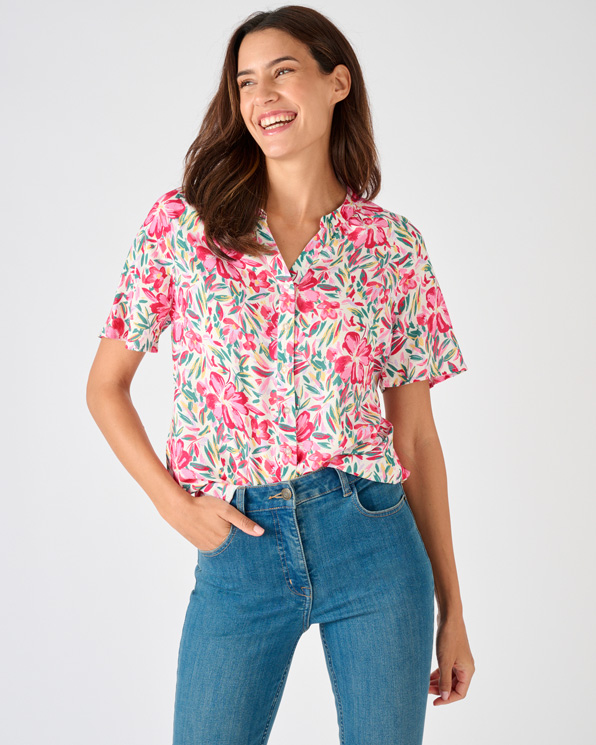 Blouse imprimée manches courtes Climatyl