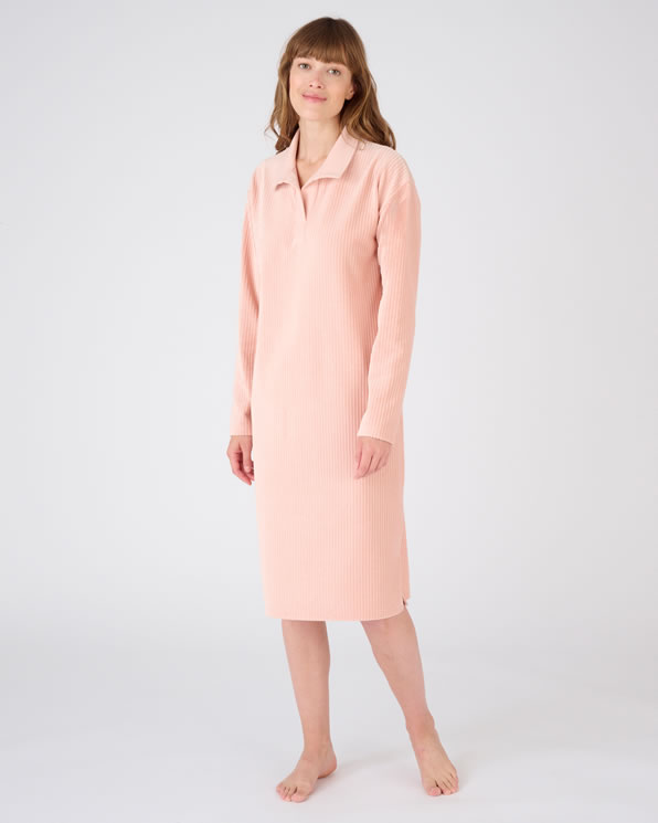 Chemise de nuit Velours cotele Thermolactyl Chemises de nuit Damart Luxembourg