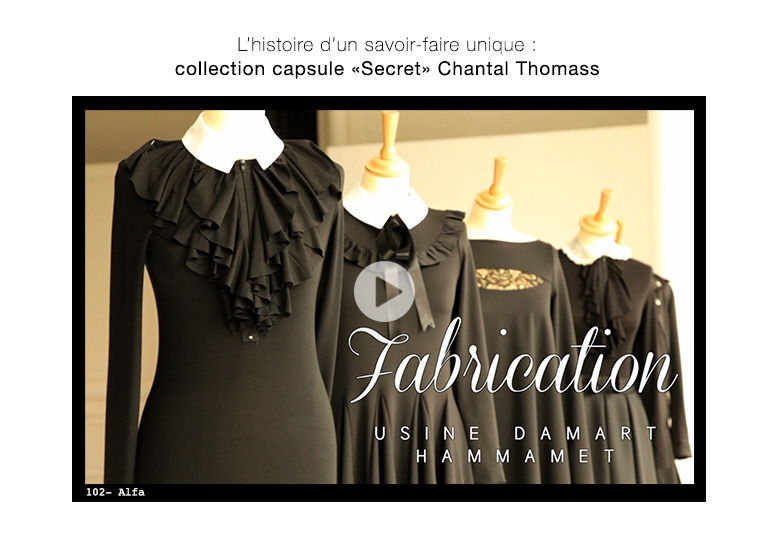 L'histoire d'un savoir-faire unique : collection capsule "Secret" Chantal Thomass
